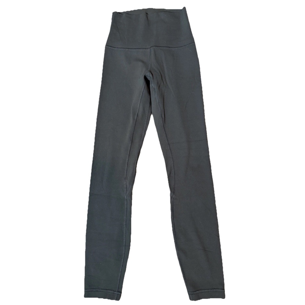 Lululemon Align 7/8 Pants Leggings Size 2 Army Green